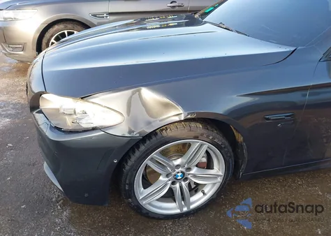 2012 BMW 550I xDrive from USA, damaged, VIN WBAFU9C58CDY69837